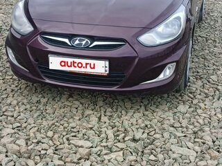 2012 Hyundai Solaris I, фиолетовый, 750000 рублей, вид 1