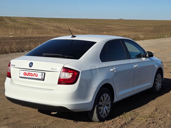 2019 Skoda Rapid I Рестайлинг, белый, 935000 рублей - вид 6