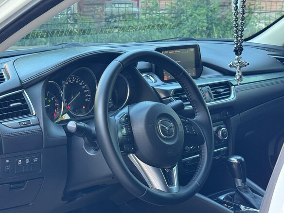 2015 Mazda 6 III (GJ) Рестайлинг, белый - вид 12