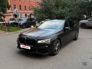 2019 BMW 7 серии Long 730Ld xDrive VI (G11/G12) Рестайлинг, чёрный, 5600000 рублей, вид 1