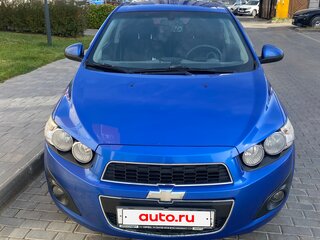 2013 Chevrolet Aveo II, синий, 499000 рублей, вид 4