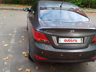 2016 Hyundai Solaris I Рестайлинг, серый, 811000 рублей, вид 3