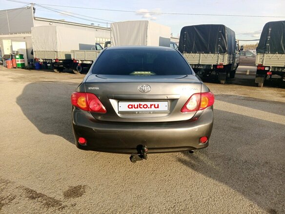 2008 Toyota Corolla X (E140, E150), серый, 770000 рублей - вид 1