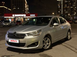 2014 Citroen C4 II, серебристый, 610000 рублей, вид 2