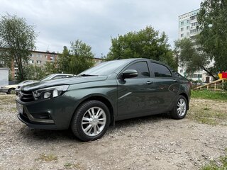 2017 Lada (ВАЗ) Vesta I, зелёный, 800000 рублей, вид 1