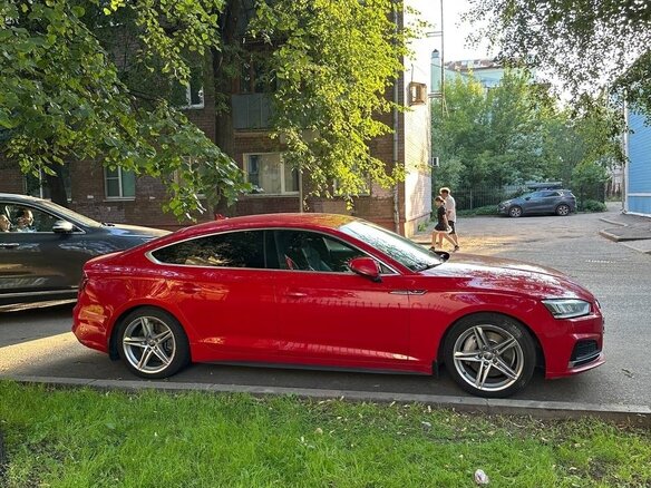 2019 Audi A5 II (F5), красный - вид 5