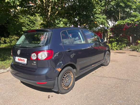2007 Volkswagen Golf Plus Cross I, синий - вид 8