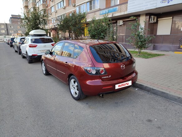 2008 Mazda 3 I (BK) Рестайлинг, пурпурный, 620000 рублей - вид 4