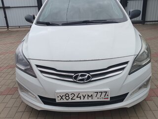 2016 Hyundai Solaris I Рестайлинг, белый, 780000 рублей, вид 1