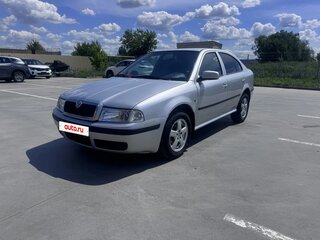 2008 Skoda Octavia I (A4) Рестайлинг, серебристый, 350000 рублей, вид 1