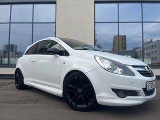 2008 Opel Corsa D, белый, 379000 рублей, вид 1
