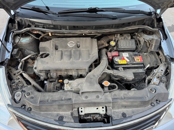 2010 Nissan Tiida I Рестайлинг, голубой, 920000 рублей - вид 10