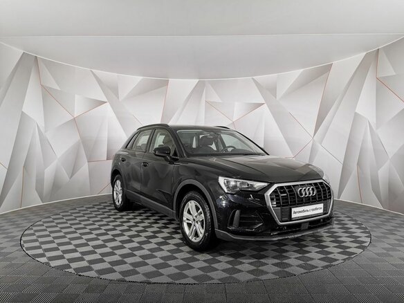2021 Audi Q3 40 TFSI II (F3), чёрный, 2700000 рублей - вид 2