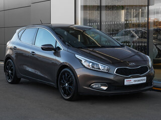 2014 Kia Ceed II, коричневый, 1198000 рублей, вид 3