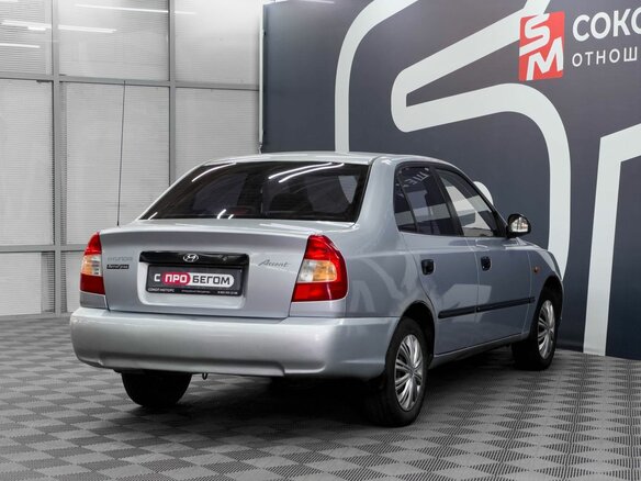 2008 Hyundai Accent ТагАЗ II, серебристый, 409900 рублей - вид 5
