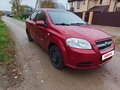 2007 Chevrolet Aveo I Рестайлинг, красный, 140000 рублей - вид 1