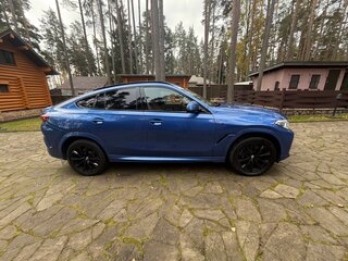 2020 BMW X6 40d III (G06), синий, 7000000 рублей, вид 3