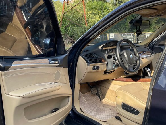 2007 BMW X5 48i II (E70), синий, 1099000 рублей - вид 17