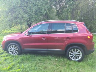 2013 Volkswagen Tiguan I Рестайлинг, пурпурный, 1395000 рублей, вид 4
