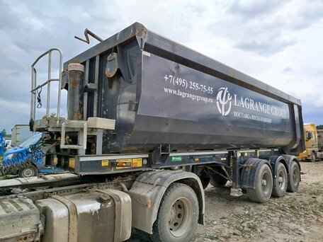 2021 Grunwald Полуприцеп самосвальный, серый, 1424000 рублей, вид 1