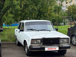 2009 Lada (ВАЗ) 2107, белый, 70000 рублей, вид 1