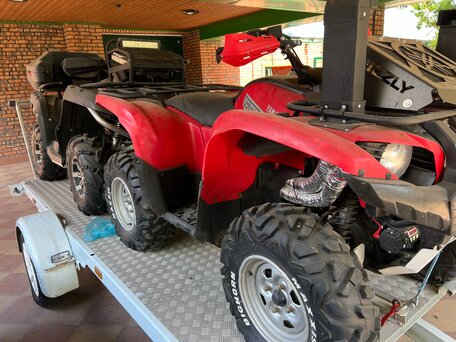 2007 Yamaha Grizzly 700, красный, 530000 рублей, вид 2