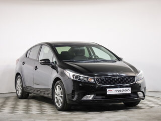 2018 Kia Cerato III Рестайлинг (Classic), чёрный, 1420128 рублей, вид 3