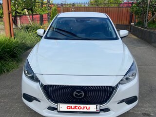 2017 Mazda 3 III (BM) Рестайлинг, белый, 1500000 рублей, вид 2