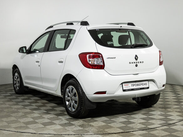 2015 Renault Sandero II, белый - вид 6