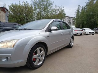 2007 Ford Focus II, серебристый, 670000 рублей, вид 5