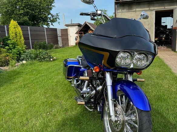 2007 Harley-Davidson CVO Road Glide, синий, 1000000 рублей - вид 8