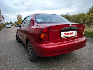 2007 Chevrolet Lanos I, красный, 245000 рублей, вид 4