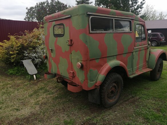1968 ГАЗ 69, зелёный, 180000 рублей - вид 2
