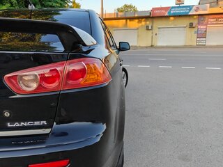 2008 Mitsubishi Lancer X, чёрный, 820000 рублей, вид 5