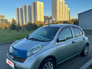 2003 Nissan March III (K12), серебристый, 290000 рублей, вид 1