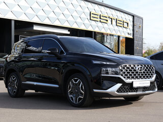 2021 Hyundai Santa Fe IV Рестайлинг, чёрный, 3995000 рублей, вид 3