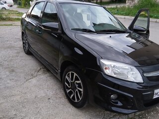 2018 Lada (ВАЗ) Granta Sport I, чёрный, 575000 рублей, вид 4
