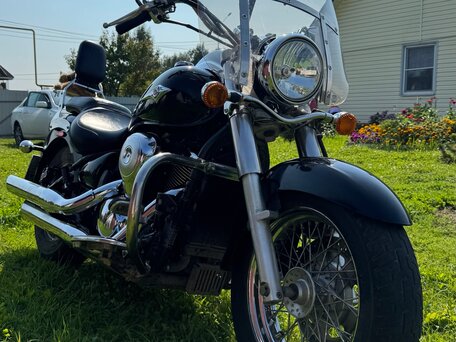 2007 Kawasaki VN900 Vulcan, чёрный, 650000 рублей, вид 2