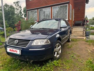 2003 Volkswagen Passat B5 Рестайлинг, синий, 400000 рублей, вид 1