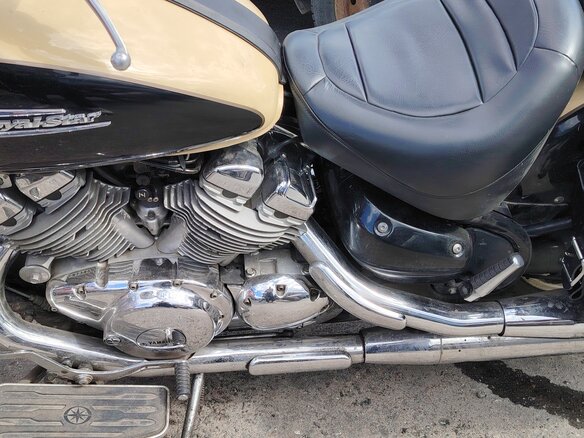 1996 Yamaha Royal Star, бежевый, 500000 рублей - вид 6