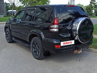 2007 Toyota Land Cruiser Prado 4-speed 120 Series Рестайлинг, чёрный, 1150000 рублей, вид 2