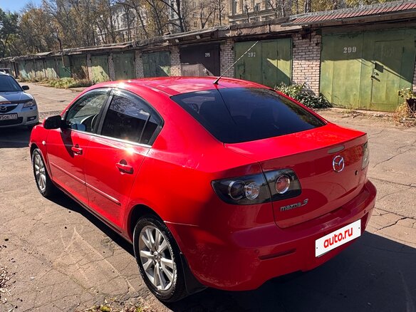 2007 Mazda 3 I (BK) Рестайлинг, красный, 600000 рублей - вид 6