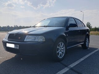 2008 Skoda Octavia I (A4) Рестайлинг, синий, 399000 рублей, вид 1