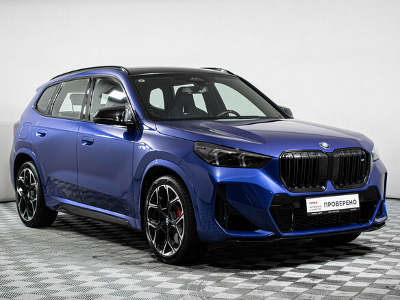 2025 BMW X1 M35Li III (U11/U12), синий - вид 2