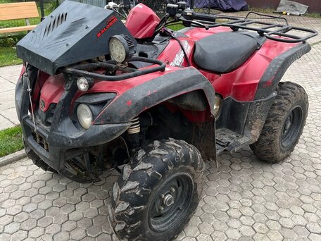 2008 Sym QuadRaider, красный, 380000 рублей, вид 2