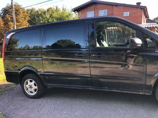 2013 Mercedes-Benz Vito 113 CDI L2 II (W639) Рестайлинг, чёрный, 1400000 рублей, вид 4