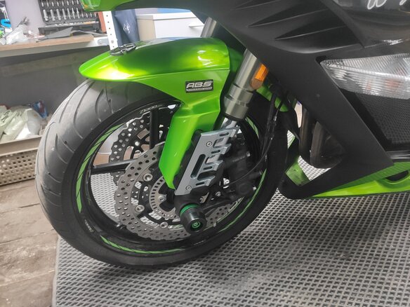 2011 Kawasaki Ninja 1000 SX, зелёный, 750000 рублей - вид 10