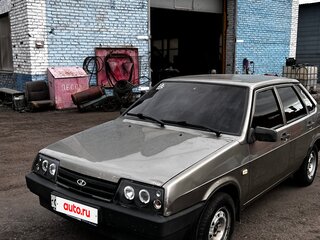 2001 Lada (ВАЗ) 21099, серебристый, 120000 рублей, вид 1