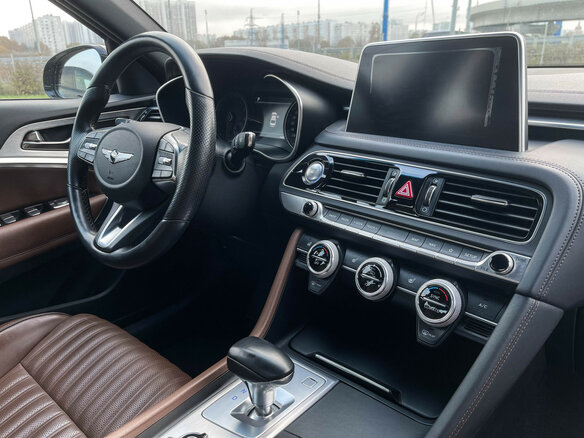 2019 Genesis G70 I, чёрный, 2997000 рублей - вид 6