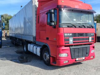 2004 DAF XF 95, красный, 1100000 рублей, вид 5